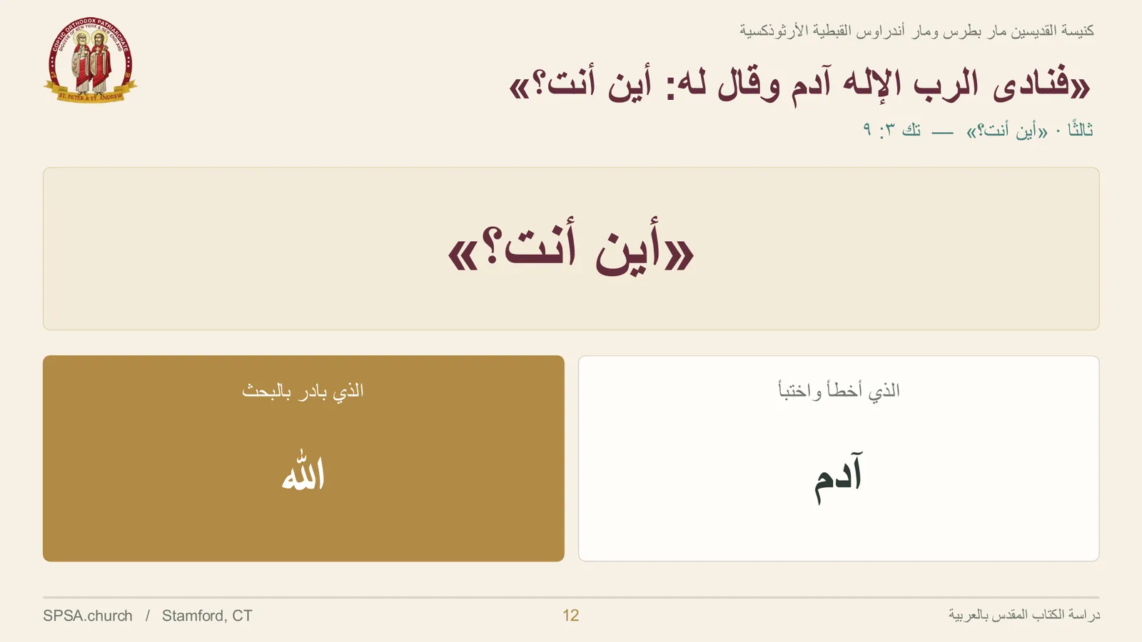 الشريحة ١٢ من ٣١