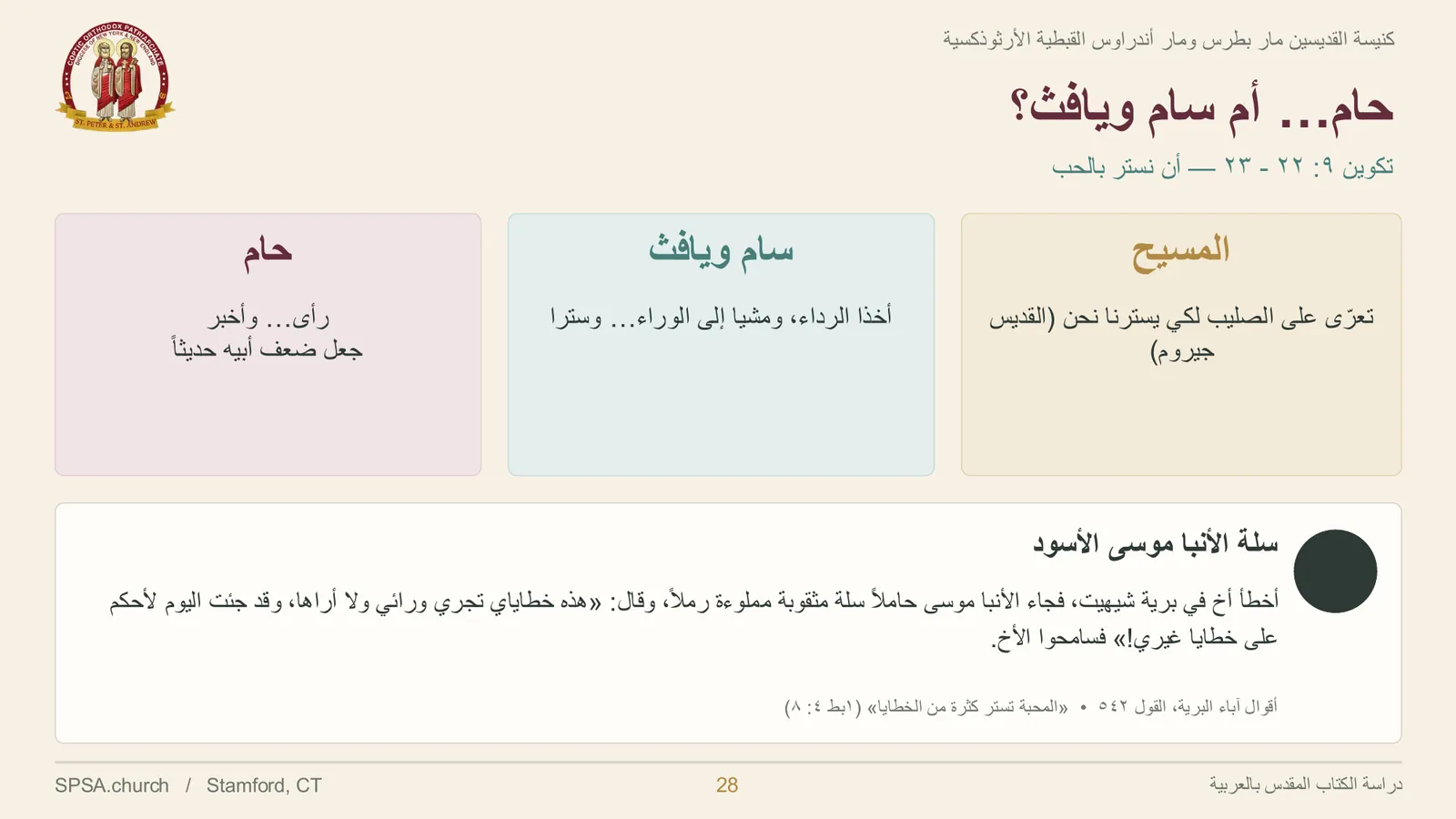 الشريحة ٢٨ من ٣٤