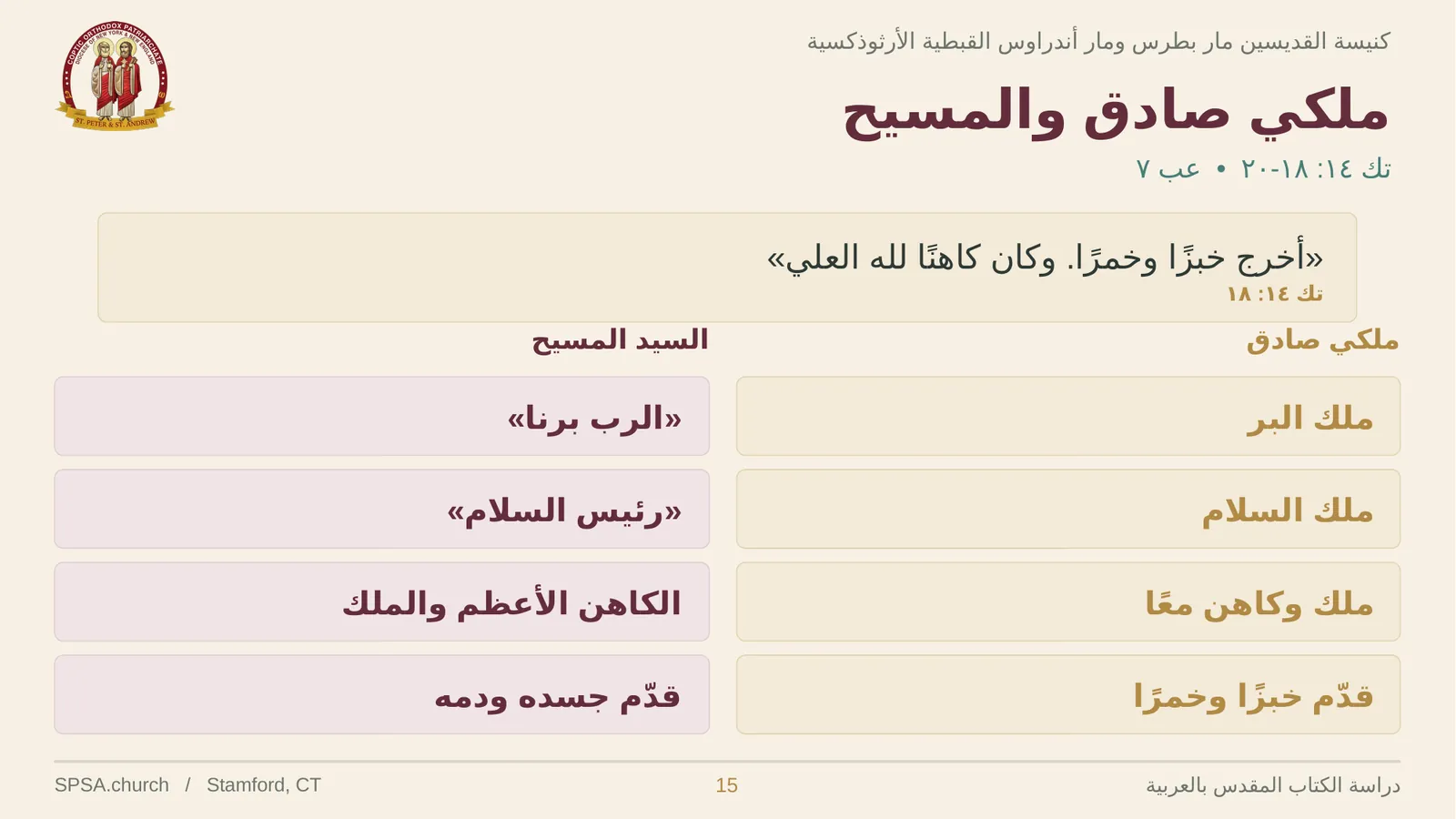 الشريحة ١٥ من ٢٤